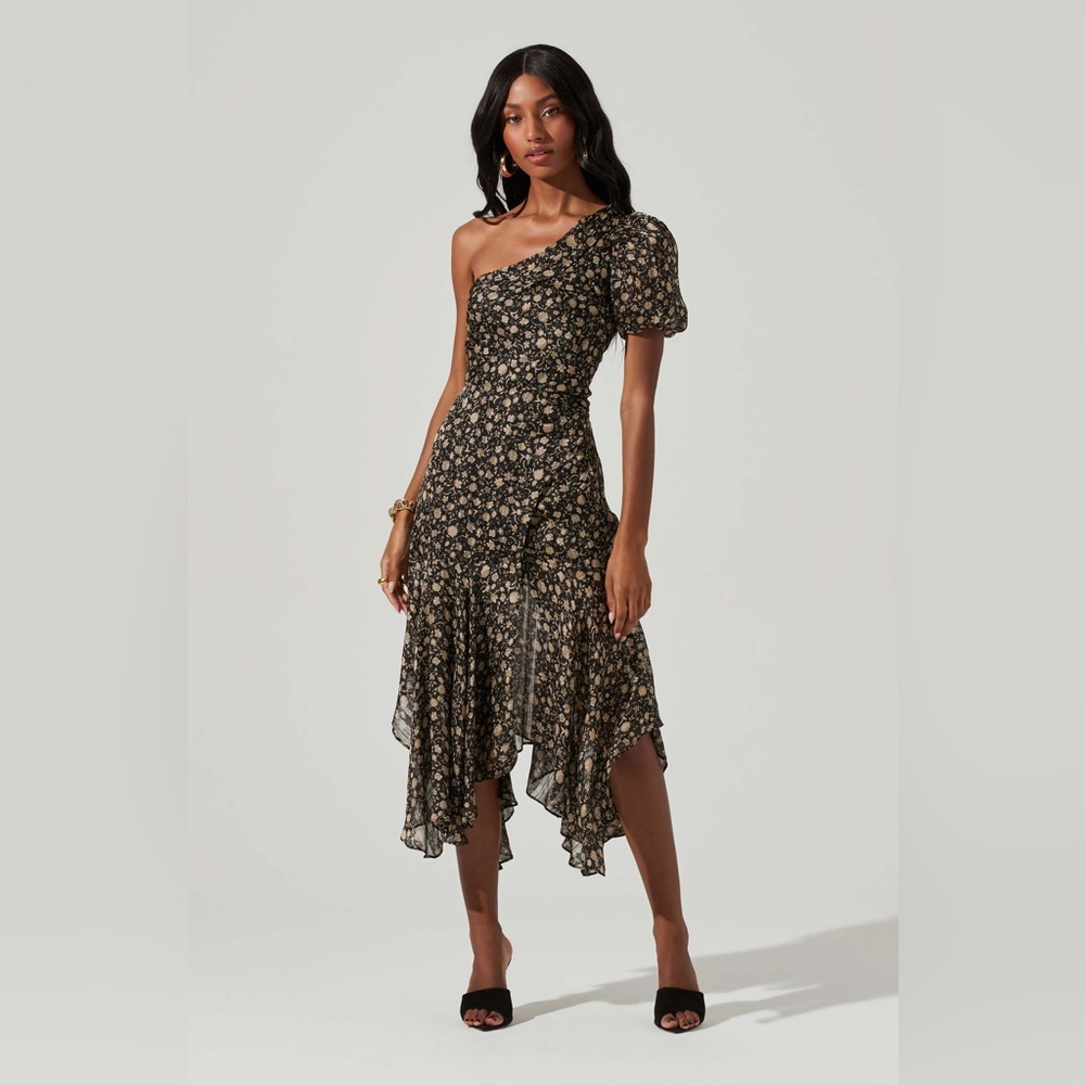 Santorini One Shoulder Dress